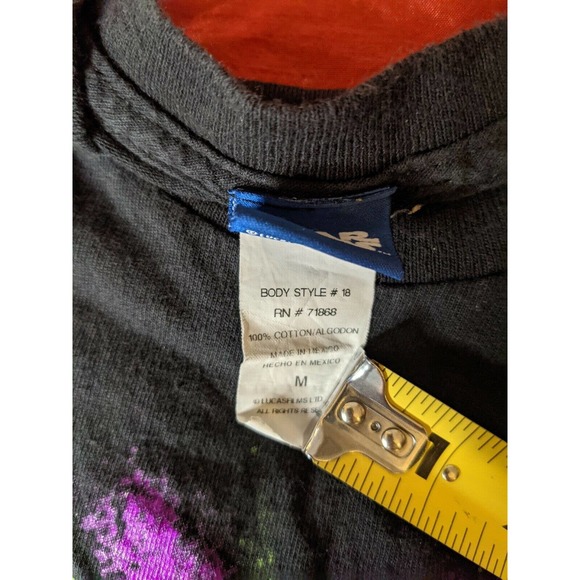 Official Star Wars Chewbacca & Han Solo Trippy TShirt Size MEDIUM Pop Art Lucas - Picture 11 of 11